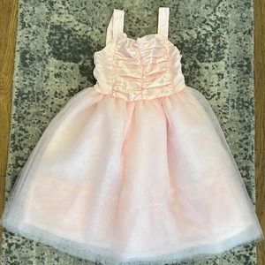 Janie and Jack ballet pink dress